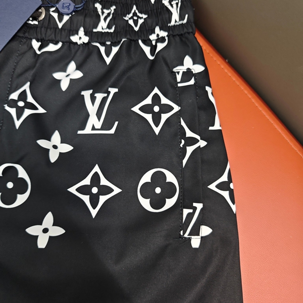 ブランドハーフパンツ角部分ディテール